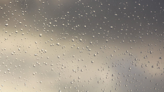 Regen auf Scheibe Regen auf Scheibe