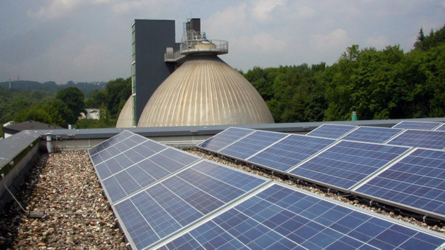Fotovoltaikanlage im Klärwerk Kohlfurth
